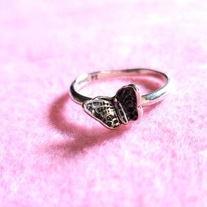 Sterling Sillver Butterfly Ring 925 Iseral PZ Size 7
